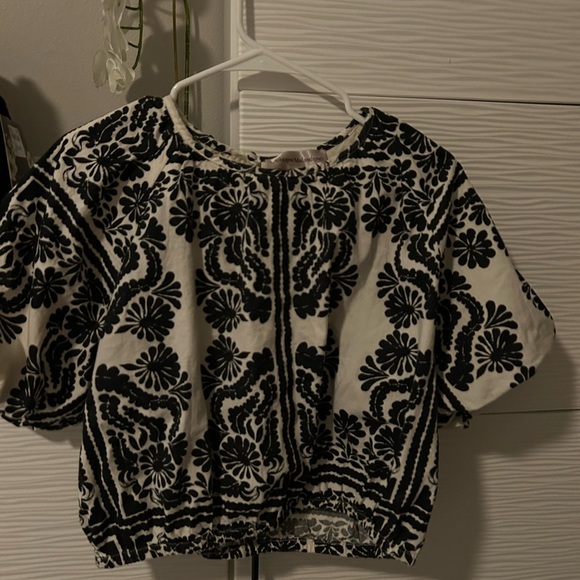 Catherine Malandrino Black and White High Waist skirt and shirt. - Picture 4 of 4